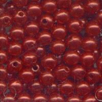 Dark Red Beads