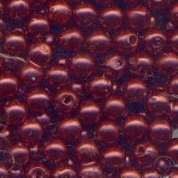 Burgandy Beads