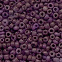 Dark Lilac Rocailles Beads (size 9)