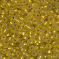 Light Gold Rocailles Beads (size 9)