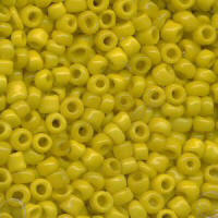Yellow Rocailles Beads (size 9)