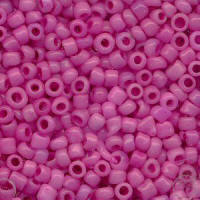 Dark Pink Rocailles Beads