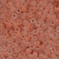 Peach Rocailles Beads (size 9)