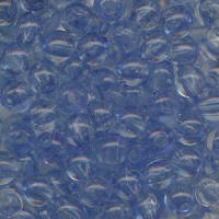 Blue Transparent Beads