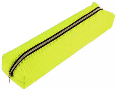 Neon Yellow Knitting Pin Bag