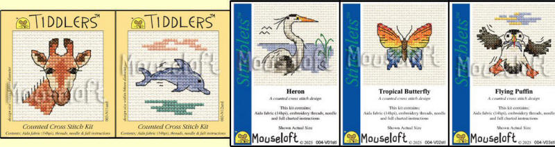 Mouseloft Cross Stitch Kits