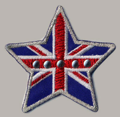 Studded Union Jack Star 