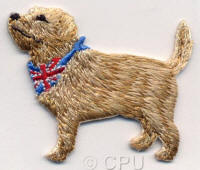 Dog with Scarf 